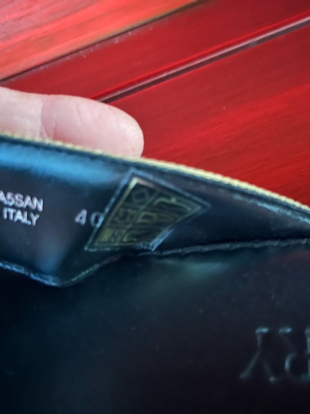 Burberry Black Leather Ballet Flats - Picture 4 of 16